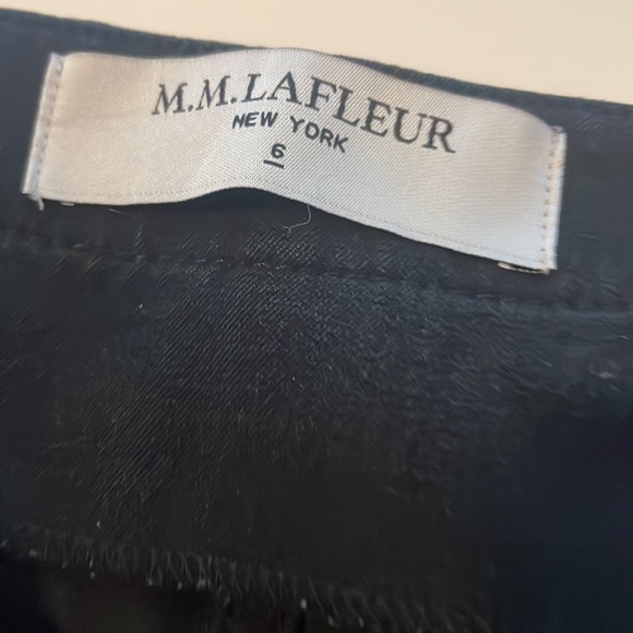 MM Lafleur Foster pant. Black. Size 6 (would be perfect maternity 2 or 4) - Picture 3 of 6